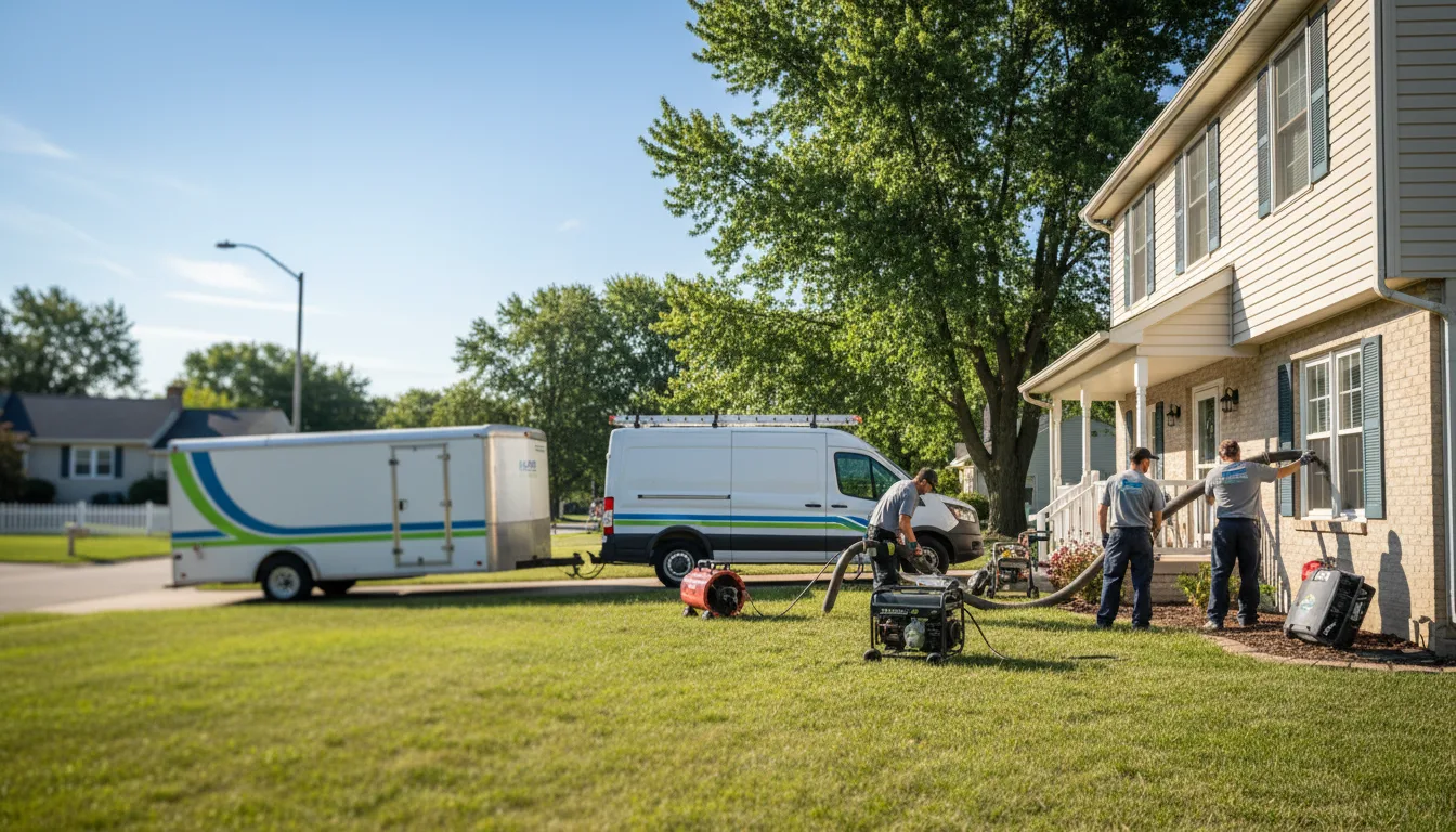 Flooded Basement Restoration And Cleanup With Repair in Crystal Falls, MI near me